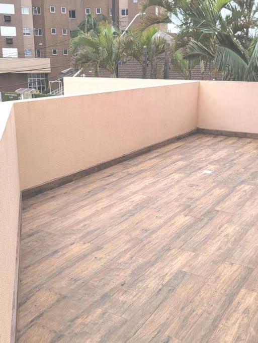 Apartamento Brejatuba Beira Mar Guaratuba Bagian luar foto