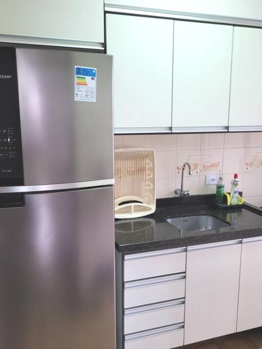 Apartamento Brejatuba Beira Mar Guaratuba Bagian luar foto